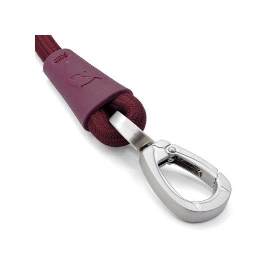 Morso Hondenriem Soft Rope Gerecycled Plum Paars