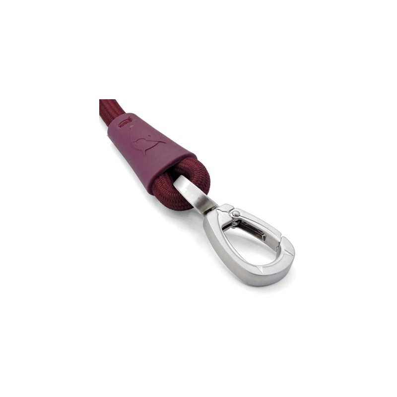 Morso Hondenriem Soft Rope Gerecycled Plum Paars