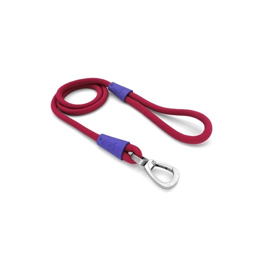 Morso Hondenriem Regular Rope Gerecycled Red Velvet Rood