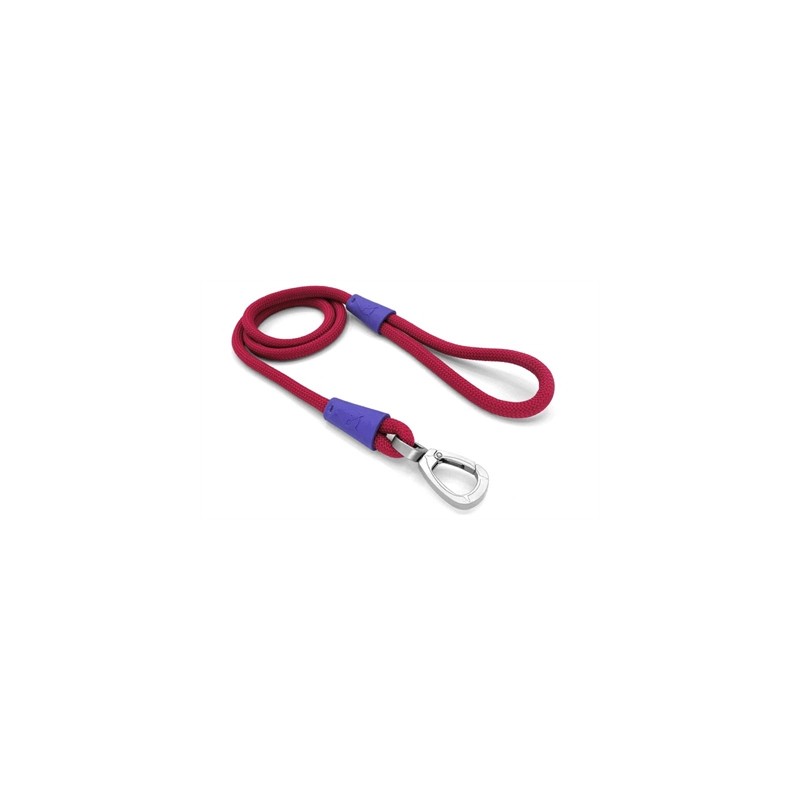 Morso Hondenriem Regular Rope Gerecycled Red Velvet Rood