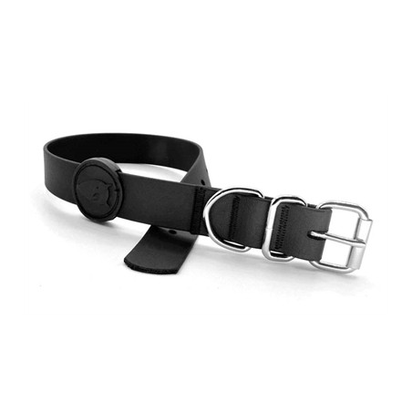 Morso Halsband Hond Waterproof Gerecycled Black Zwart