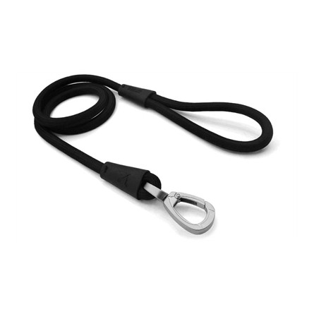 Morso Hondenriem Soft Rope Gerecycled Black Zwart