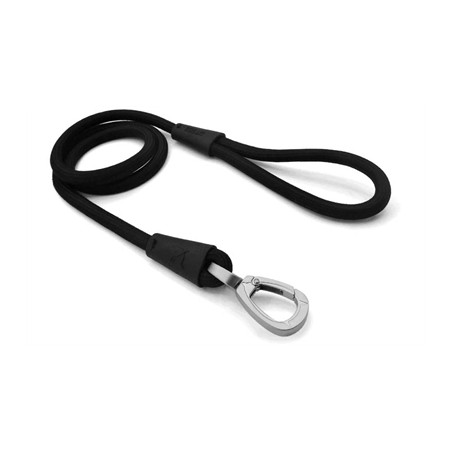 Morso Hondenriem Soft Rope Gerecycled Black Zwart