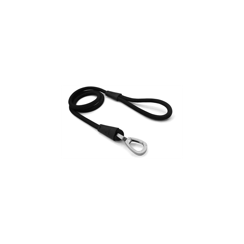 Morso Hondenriem Soft Rope Gerecycled Black Zwart