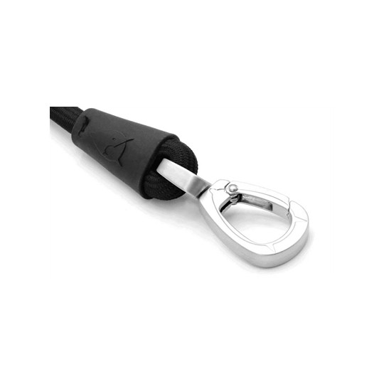 Morso Hondenriem Soft Rope Gerecycled Black Zwart