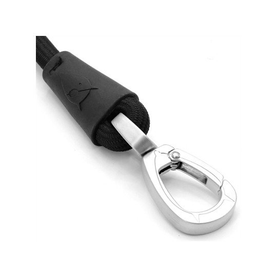 Morso Hondenriem Soft Rope Gerecycled Black Zwart