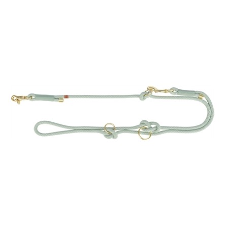 Trixie Soft Rope Hondenriem Verstelbaar Saliegroen / Mint