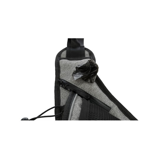 Trixie Joggingriem Met Lijn Grijs / Zwart