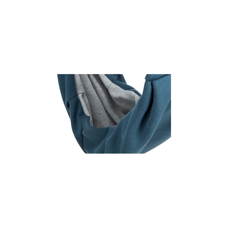 Trixie Draagtas Buikdrager Sling Blauw / Grijs