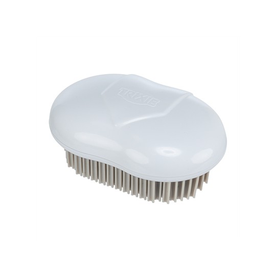 Trixie Textielborstel Wit / Grijs