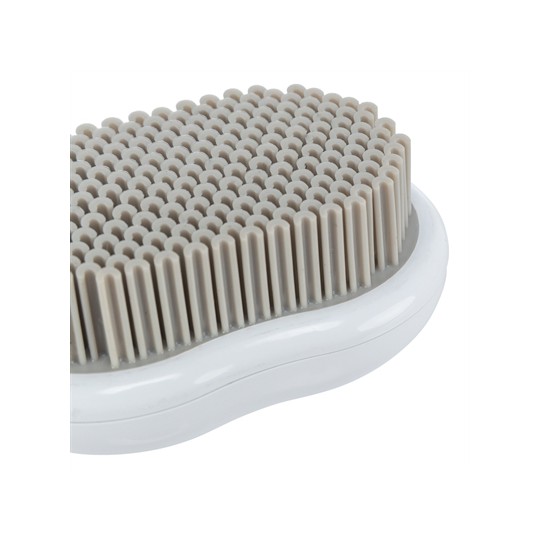 Trixie Textielborstel Wit / Grijs