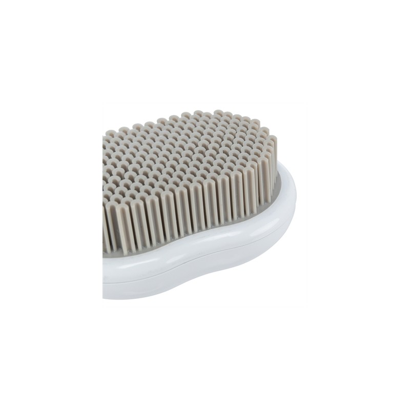 Trixie Textielborstel Wit / Grijs