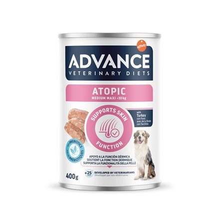 Advance Veterinary Diet Dog Atopic Gevoelige Huid Medium / Maxi