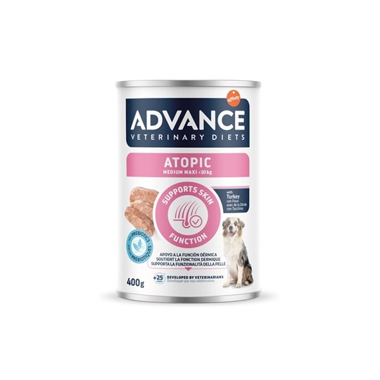 Advance Veterinary Diet Dog Atopic Gevoelige Huid Medium / Maxi