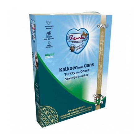 Renske Vers Gestoomd Vlees Kalkoen Met Gans Graanvrij