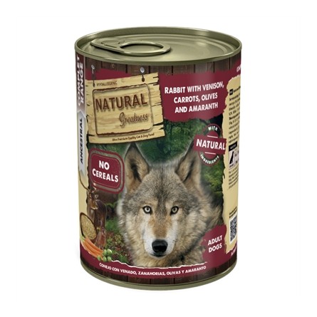 Natural Greatness Rabbit / Venison / Carrots