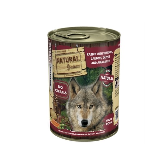 Natural Greatness Rabbit / Venison / Carrots