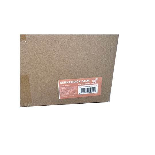 Freds Gestoomd Vers Vlees Worst Kennelpack Zalm Graan En Glutenvrij