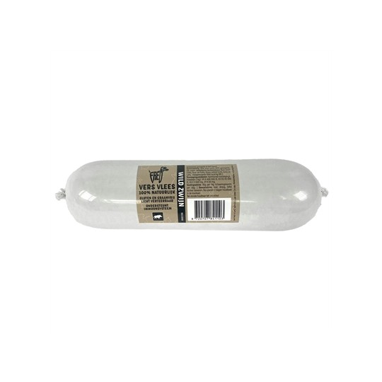 Freds Gestoomd Vers Vlees Worst Wild Zwijn Graan En Glutenvrij