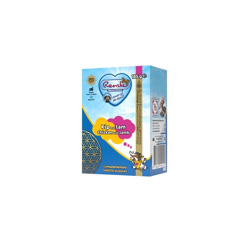 Renske Vers Bereide Maaltijd Puppy Lam / Kip