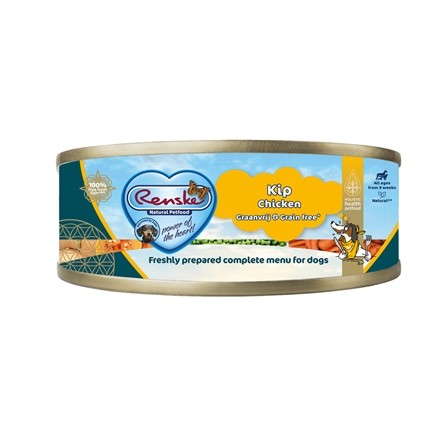 Renske Hond Vers Vlees Kip Graanvrij