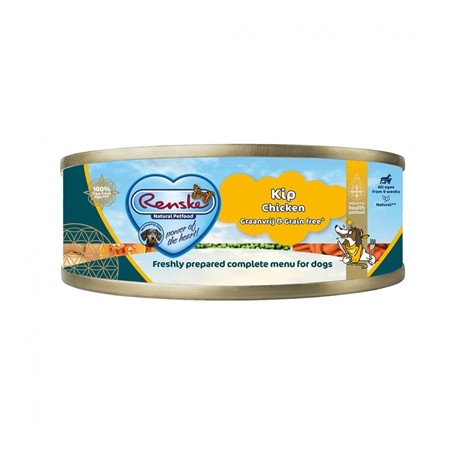 Renske Hond Vers Vlees Kip Graanvrij