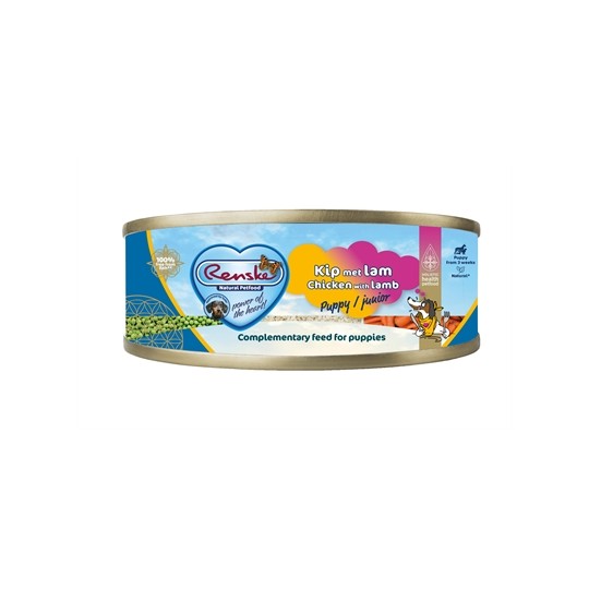 Renske Hond Pup/Junior Vers Vlees Kip / Lam