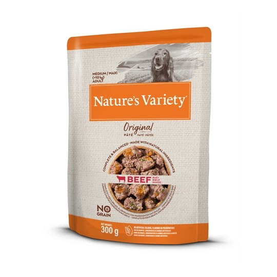 Natures Variety Original Adult Medium / Maxi Pouch Beef No Grain
