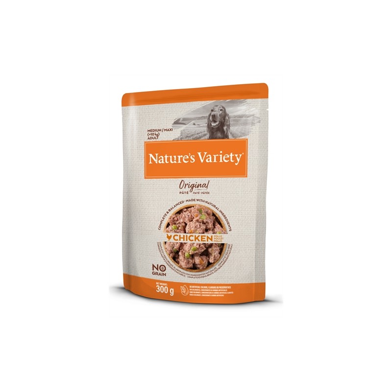 Natures Variety Original Adult Medium / Maxi Pouch Chicken No Grain