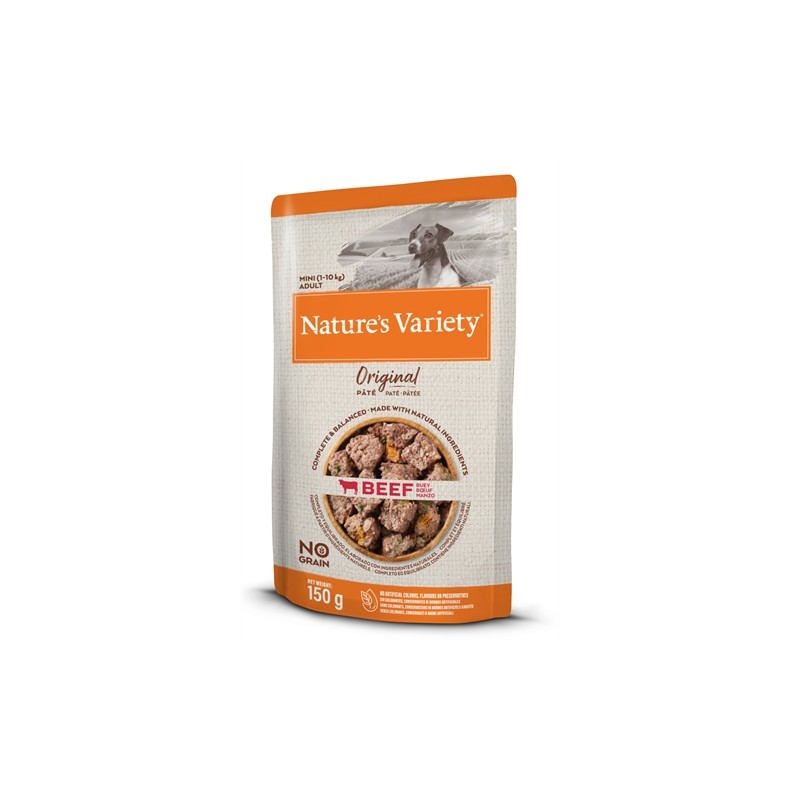 Natures Variety Original Mini Pouch Beef