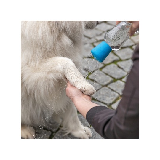 Trixie Mobiele Hondendouche Voor Petfles Blauw