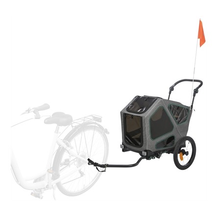 Trixie Fietskar Grijs / Salie