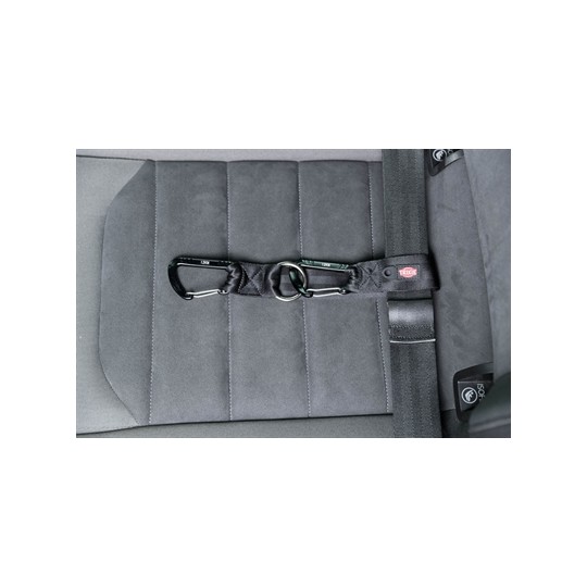 Trixie Autogordel Universeel Met Karabijnhaak Zwart