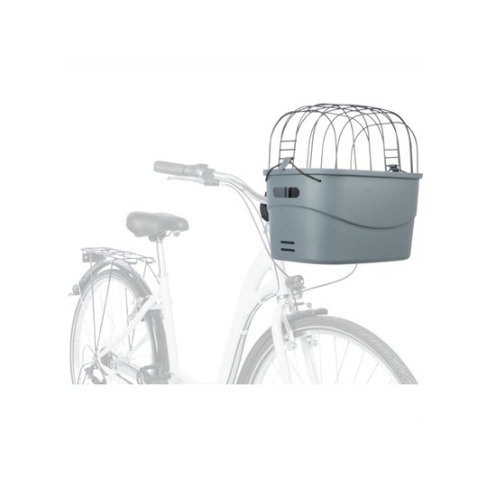 Trixie Stuur-Fietsmand Kunststof Grijs