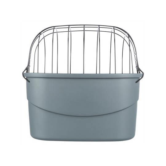 Trixie Stuur-Fietsmand Kunststof Grijs