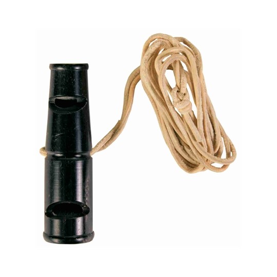 Trixie Dubbeltoonfluitje Buffelhoorn