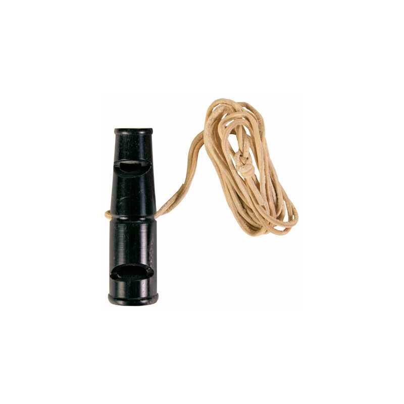 Trixie Dubbeltoonfluitje Buffelhoorn