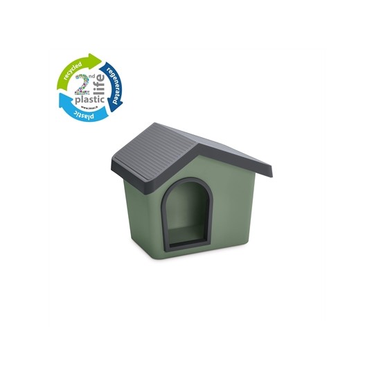 Imac Hondenhok Zeus 50 2Nd Life Gerecycled Groen