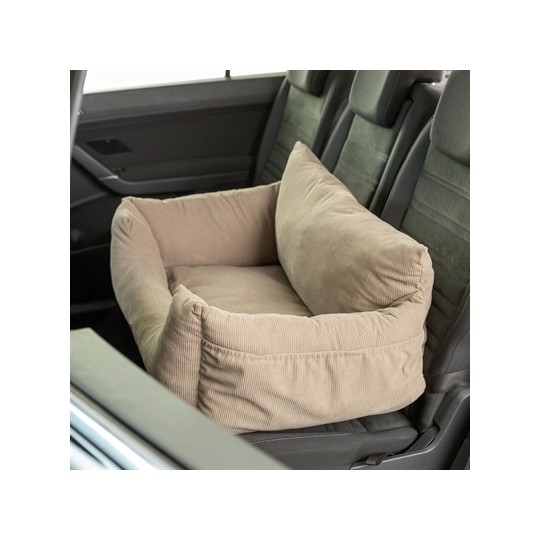 Trixie Autostoel Dubbel Taupe