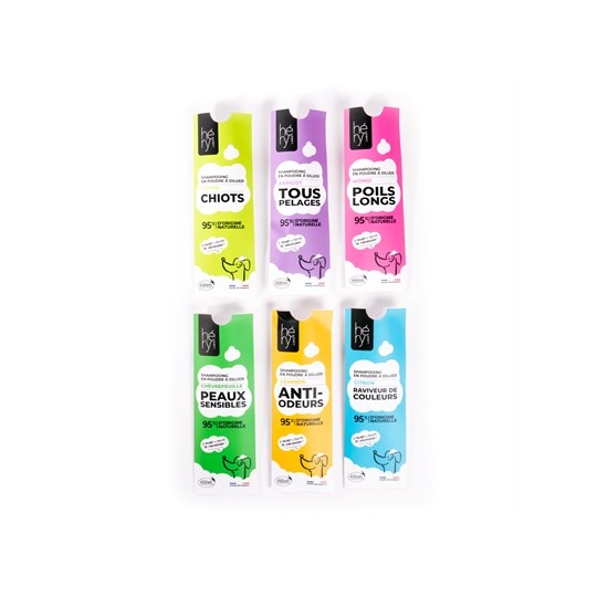 Hery Shampoo Poeder Sensitive Gevoelige Huid