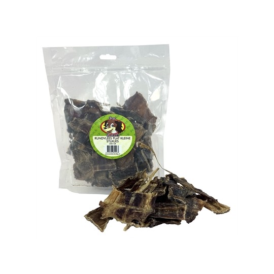 Petsnack Rundvlees Plat Kleine Stukjes