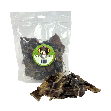 Petsnack Rundvlees Plat Kleine Stukjes