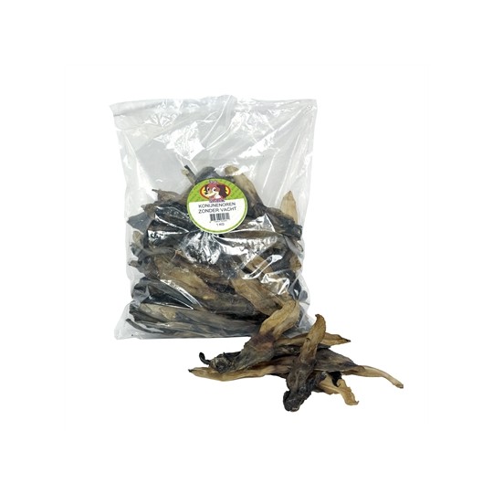 Petsnack Konijnenoren Zonder Vacht