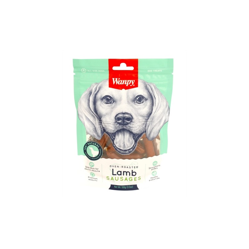 Wanpy Oven-Roasted Lamb Sausages