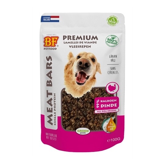 Bf Petfood Meat Bars Kalkoen