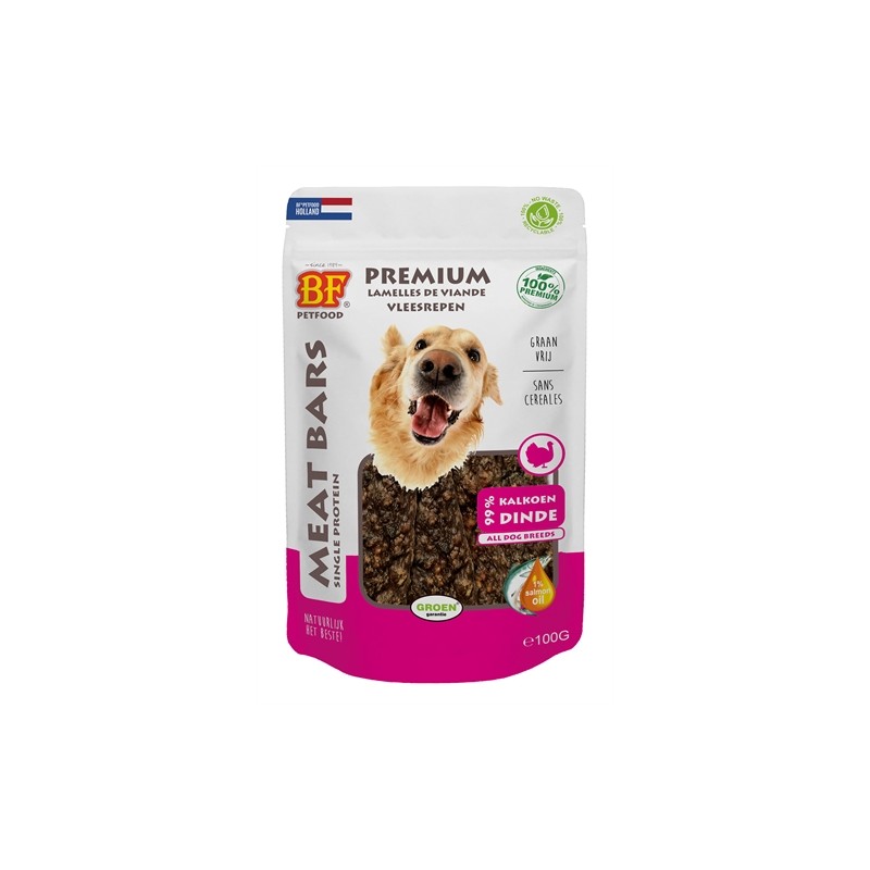 Bf Petfood Meat Bars Kalkoen