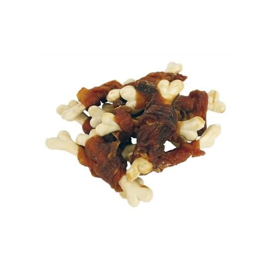 Wanpy Oven-Roasted Chicken Jerky / Calcium Bone Twists