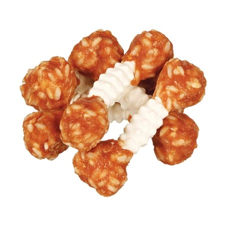 Trixie Denta Fun Chicken Chewing Dumbbells