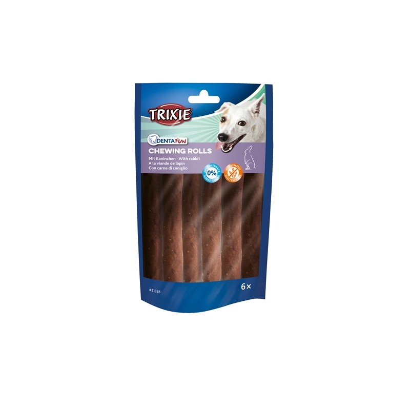 Trixie Denta Fun Rabbit Chewing Rolls