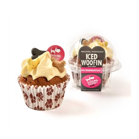 The Barking Bakery Vanilla Woofin Met Vanilla Glazuur